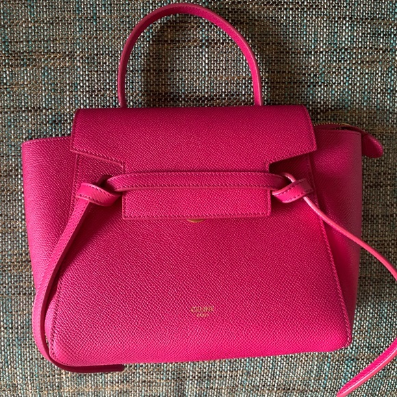 Sold x Celine nano belt bag - Raspberry - Picture 2 of 16